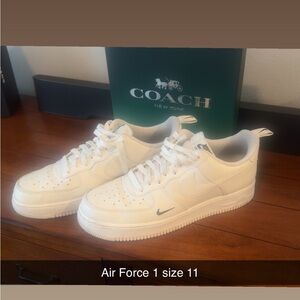 Nike Air Force 1 White Sneakers